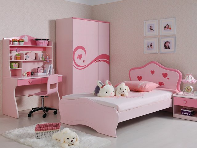 Tủ quần áo màu hồng cho bé gái thiết kế xinh, mẫu mới, giá ưu đãi.