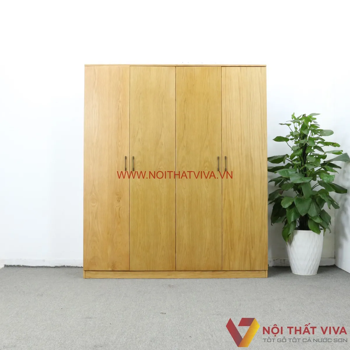 Tủ Quần Áo Gỗ Sồi