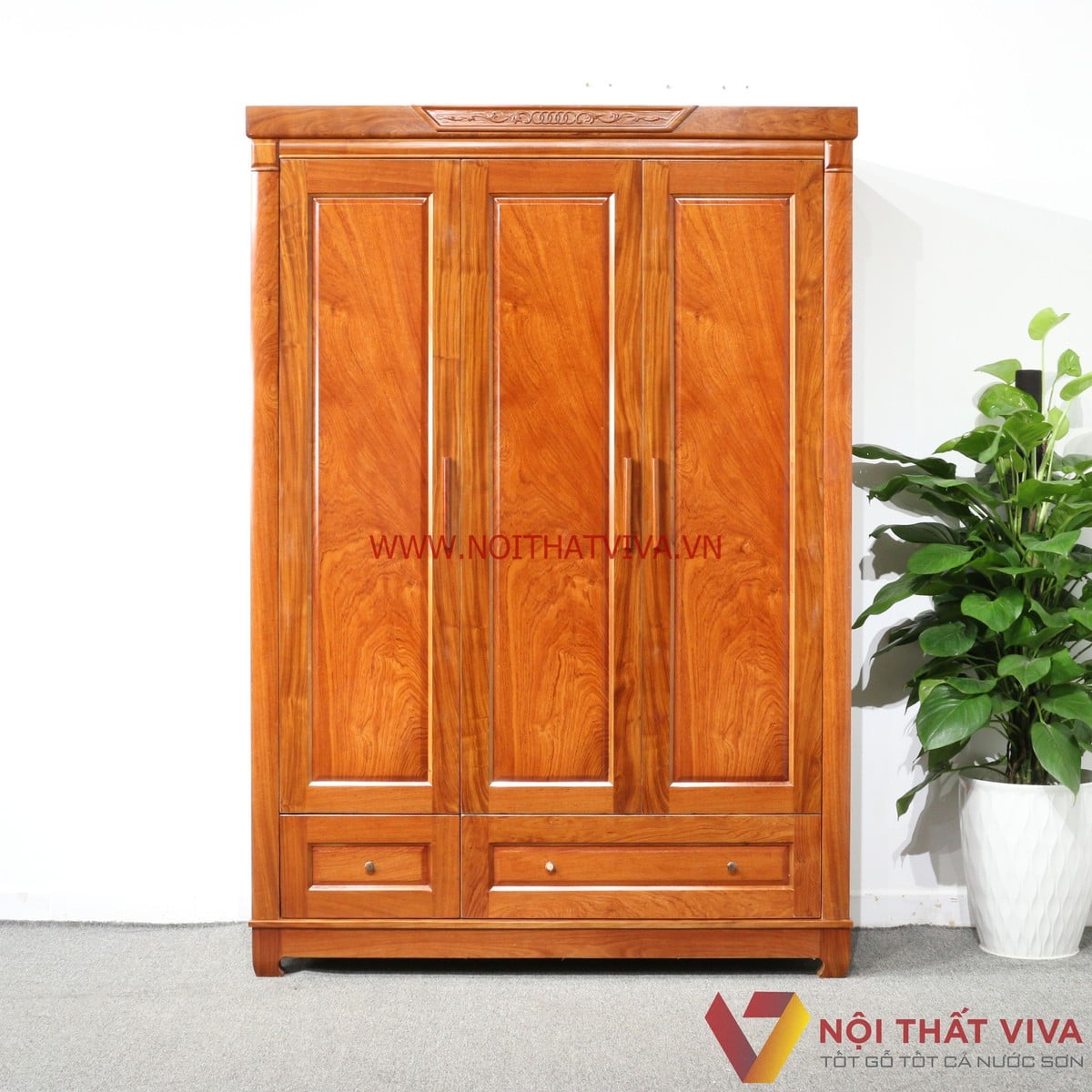 Tủ quần áo gỗ tự nhiên đẹp theo xu hướng hiện đại có gì đặc biệt?