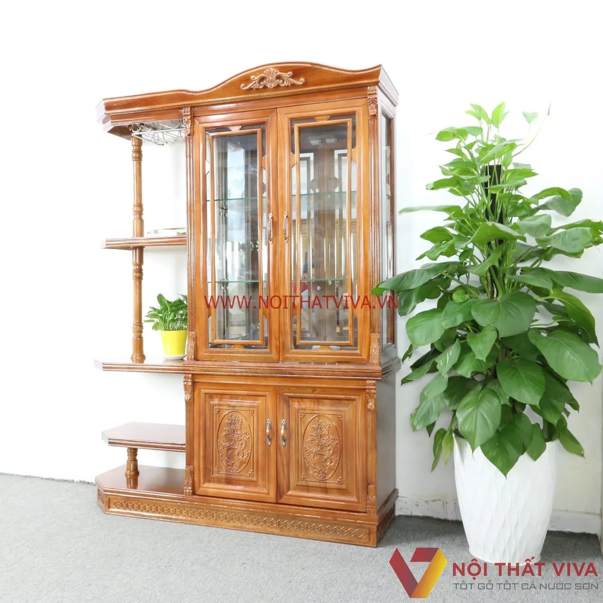 Tủ Rượu Cánh Kính