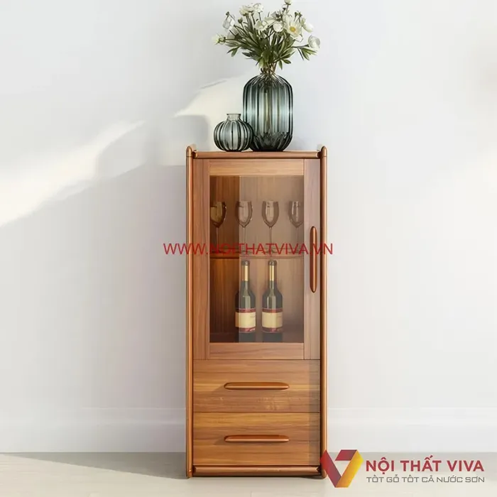 tủ rượu c&aacute;nh k&iacute;nh