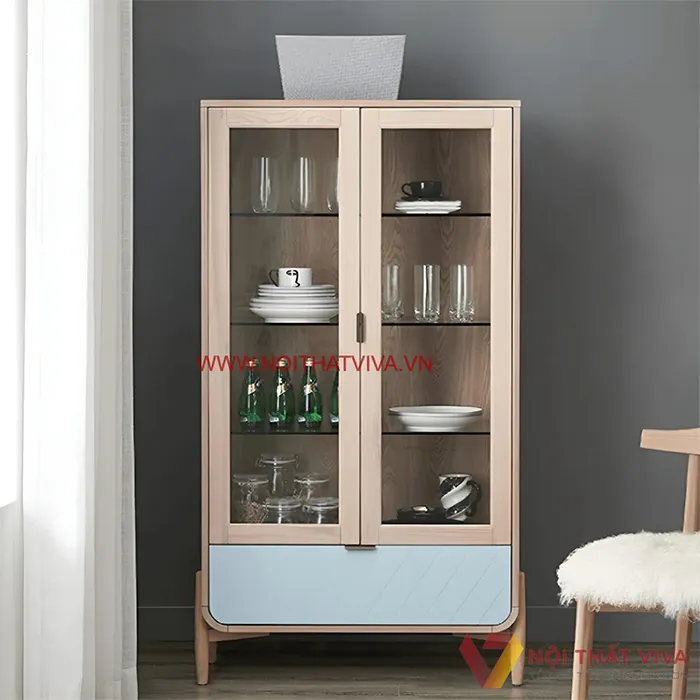 tủ rượu c&aacute;nh k&iacute;nh