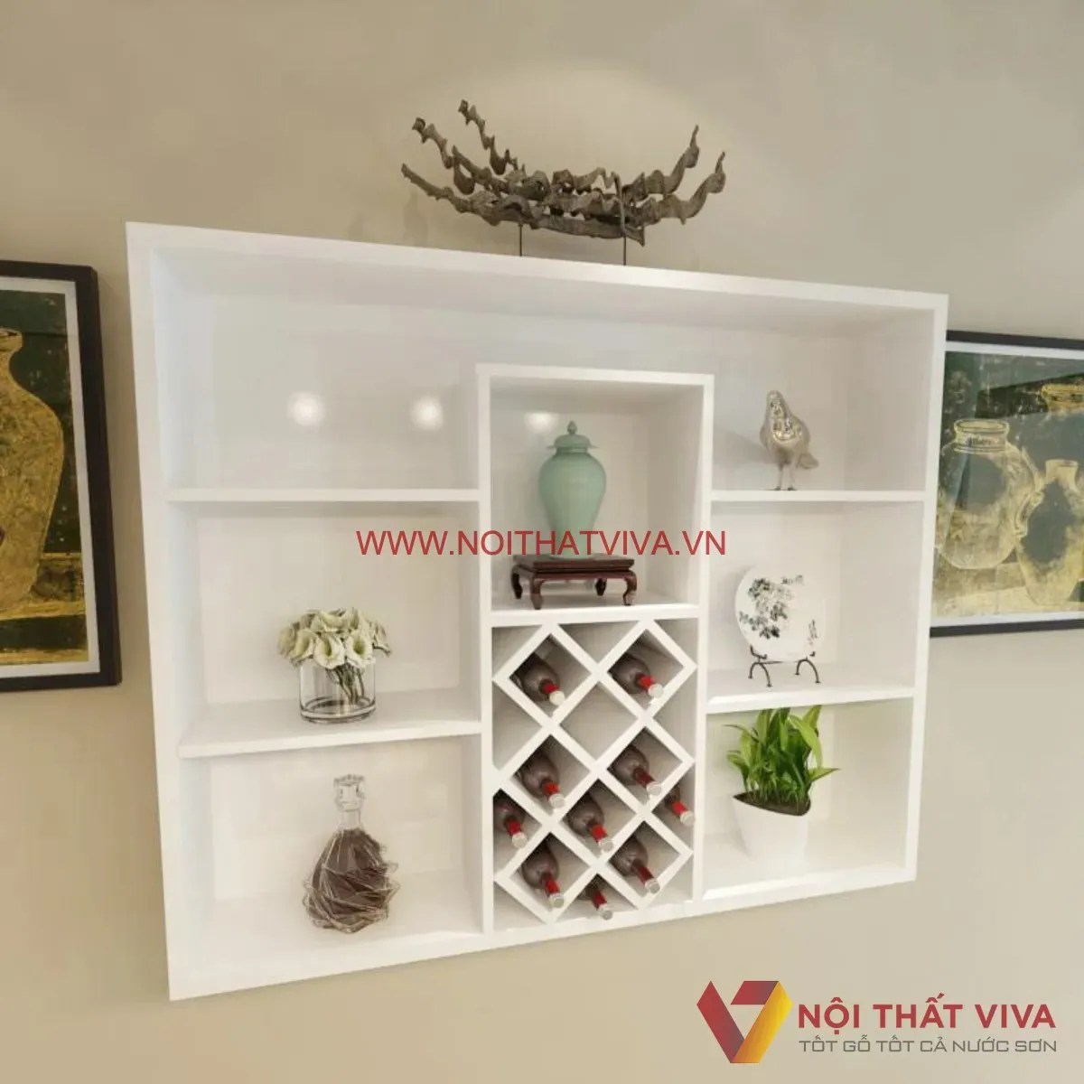 Tủ Rượu Gỗ Công Nghiệp