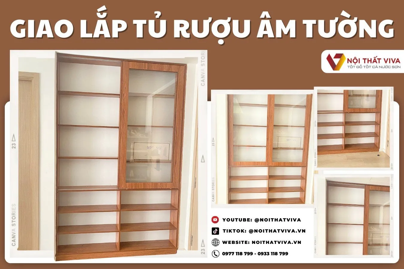 Tủ Rượu Gỗ Công Nghiệp