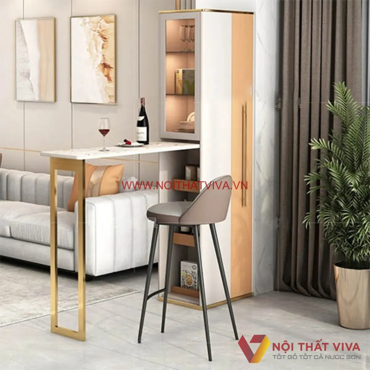 Tủ Rượu Gỗ Công Nghiệp