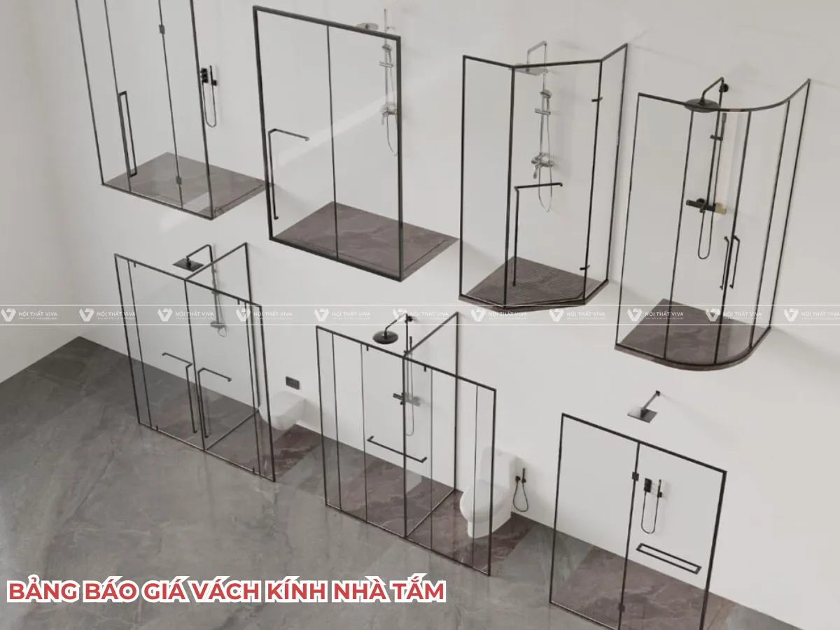 Vách Kính Nhà Tắm