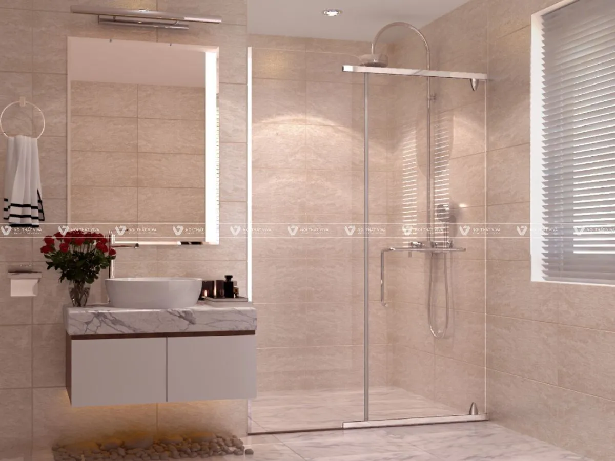 Vách Kính Nhà Tắm