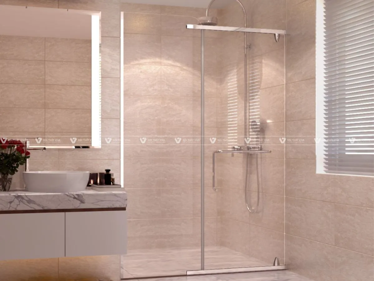 Vách Kính Nhà Tắm