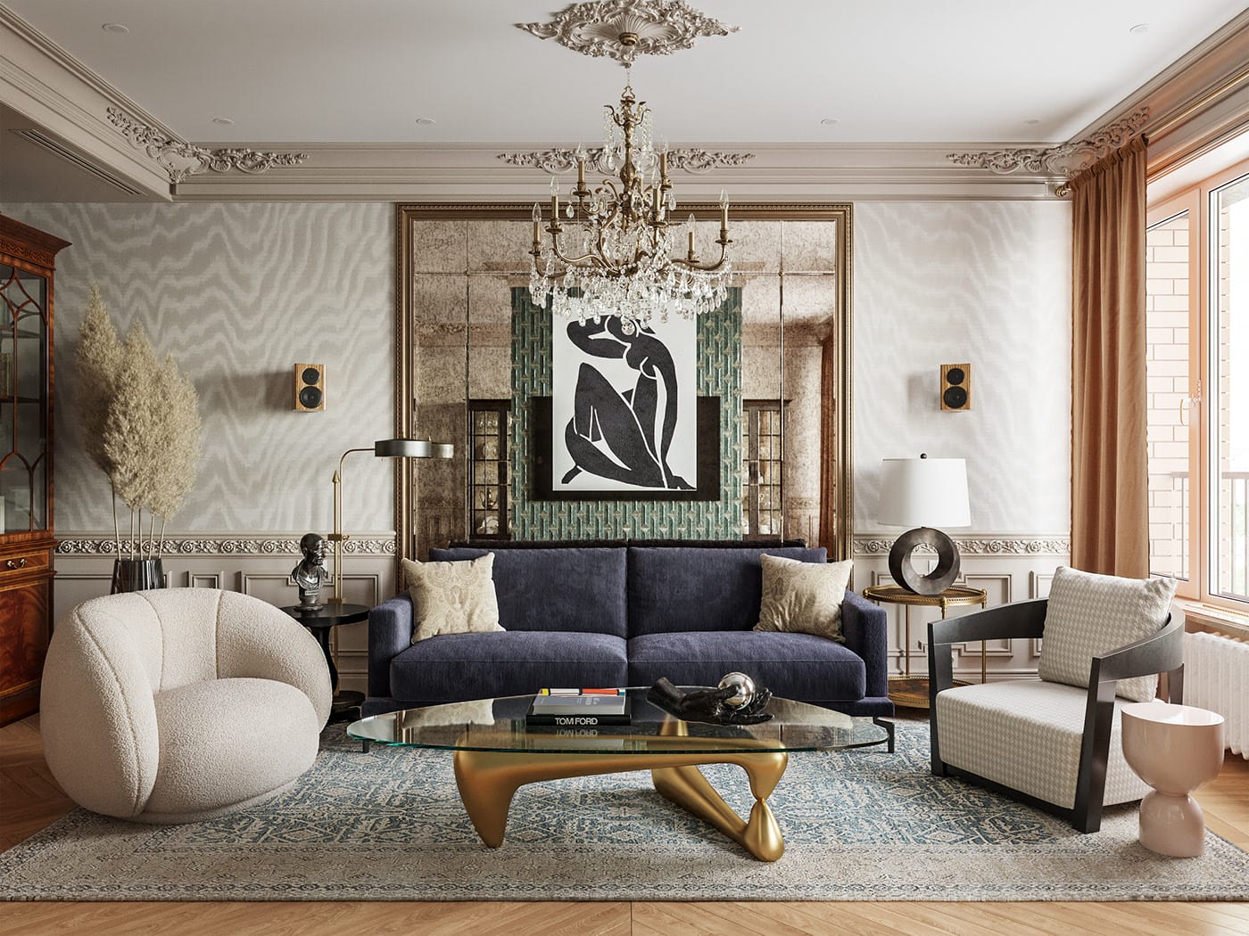 Tổng hợp 39+ mẫu thiết kế nội thất chung cư cổ điển đẹp nhất 2025