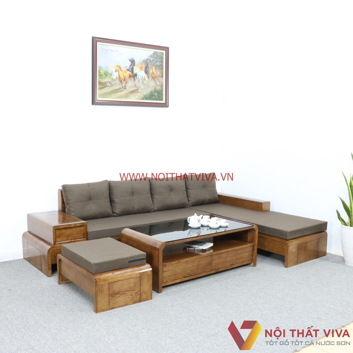 Top 8 mẫu ghế sofa gỗ nệm đẹp, giá rẻ đang được ưa chuộng nhất 