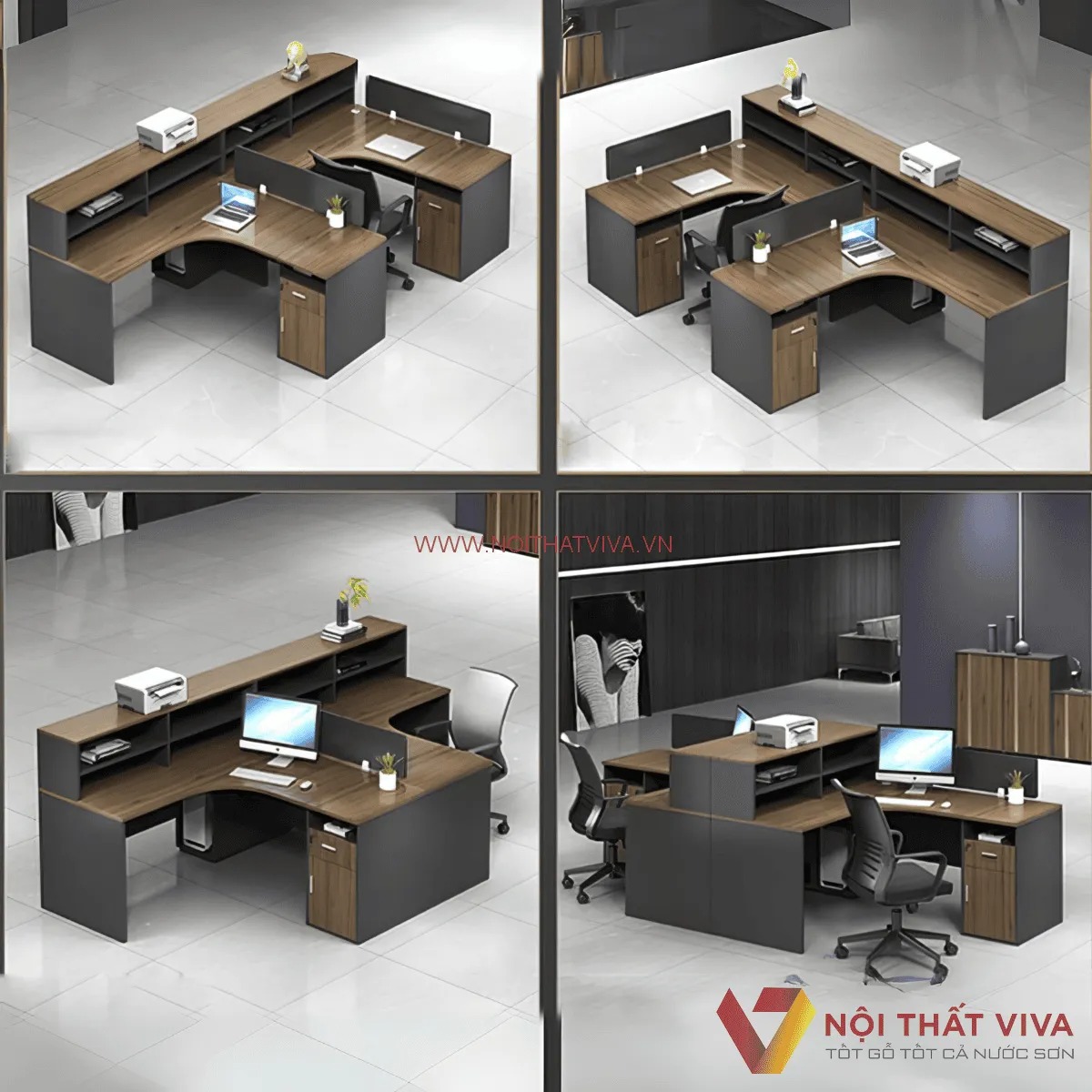 Top 20 mẫu bàn làm việc nhóm đẹp, hiện đại, giá tốt nhất năm Top 20 mẫu bàn làm việc nhóm đẹp, hiện đại, giá tốt nhất năm