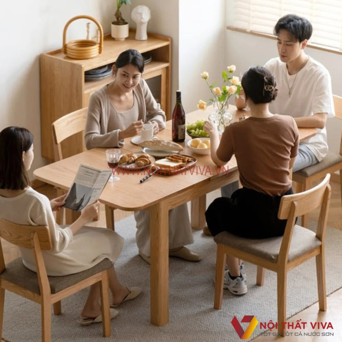 Top 4 bộ bàn ăn thông minh giúp không gian bếp gọn đẹp ngày Tết Top 4 bộ bàn ăn thông minh giúp không gian bếp gọn đẹp ngày Tết