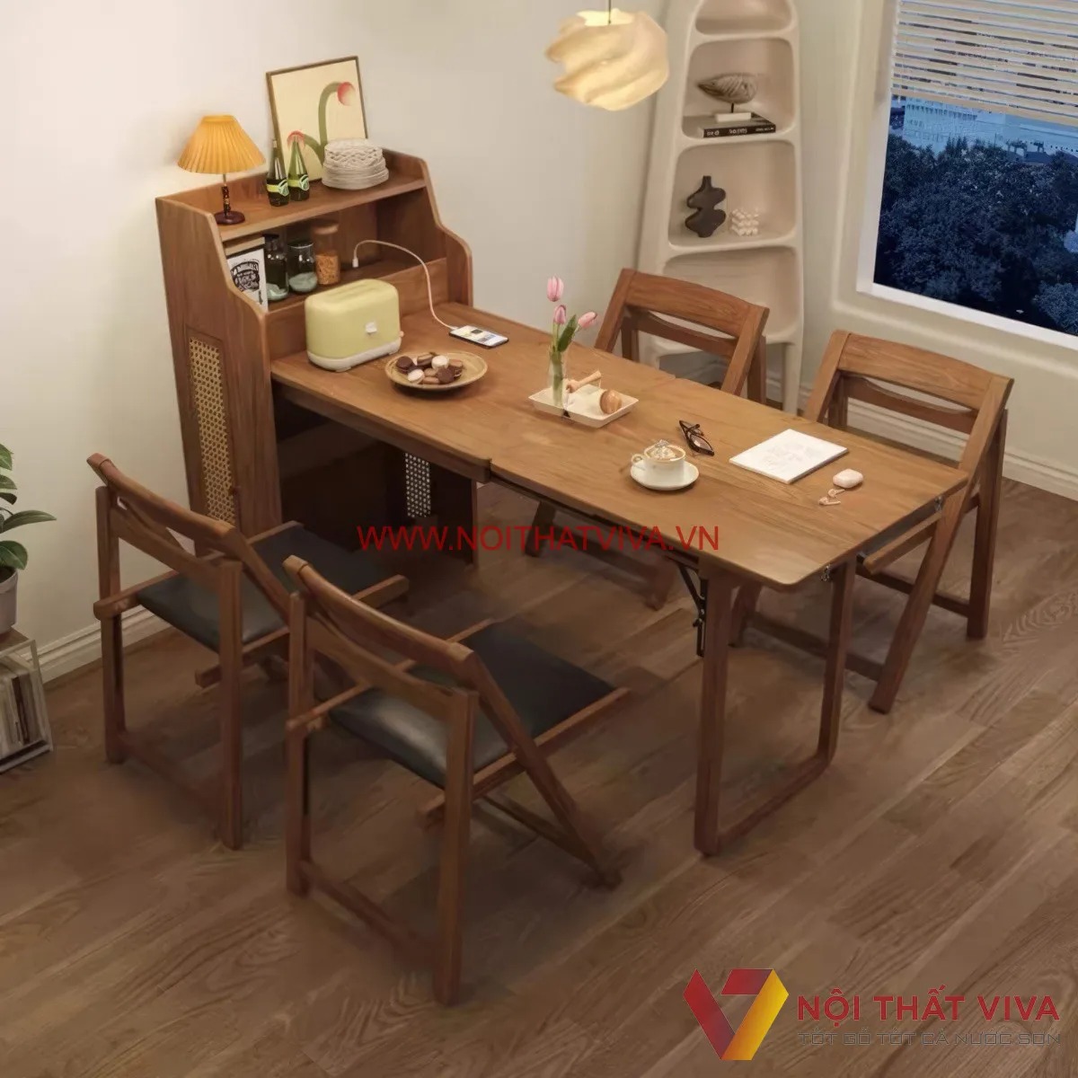 Top 4 bộ bàn ăn thông minh giúp không gian bếp gọn đẹp ngày Tết Top 4 bộ bàn ăn thông minh giúp không gian bếp gọn đẹp ngày Tết