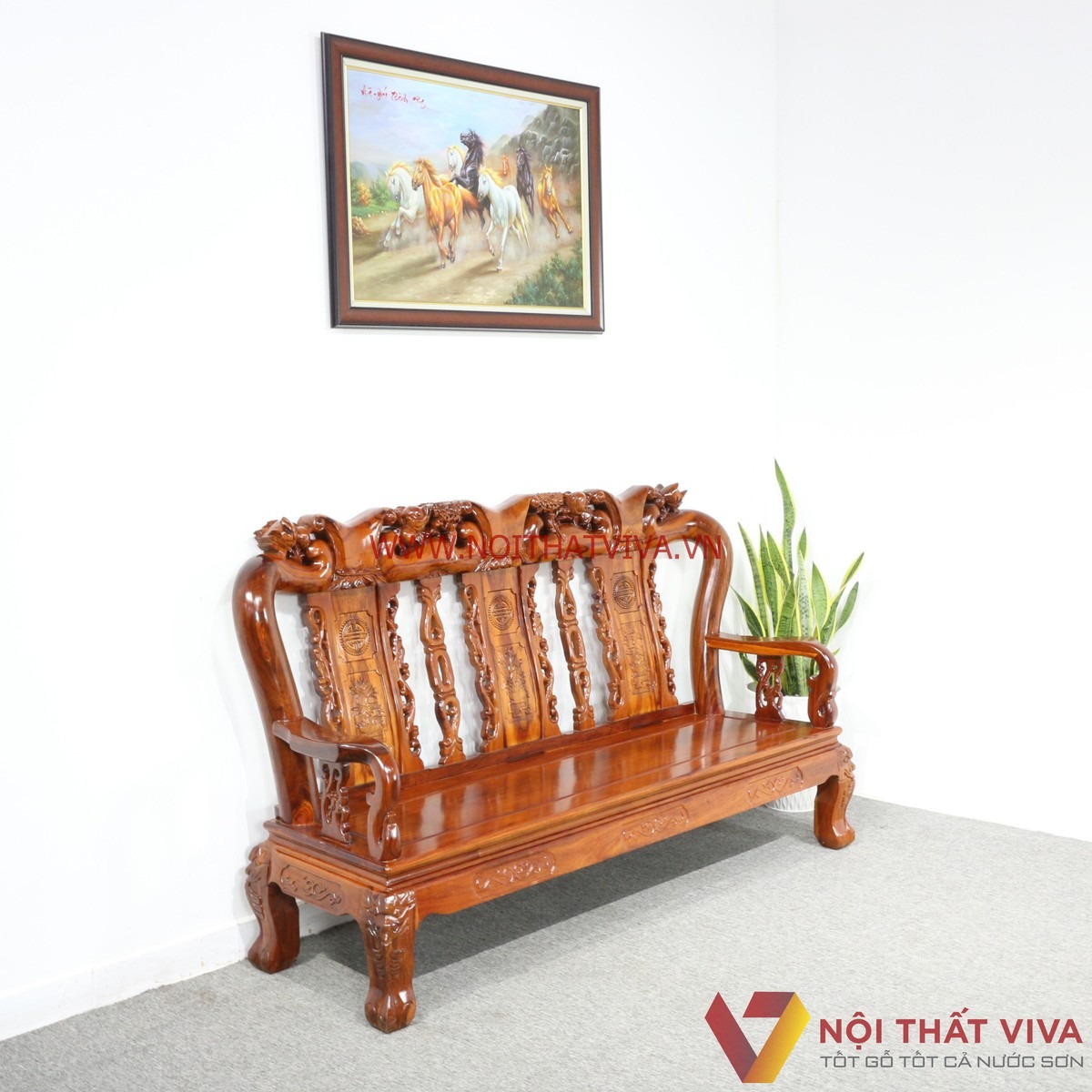 Top 4 bộ salon gỗ ph&ograve;ng kh&aacute;ch được ưa chuộng nhất dịp Tết 2026