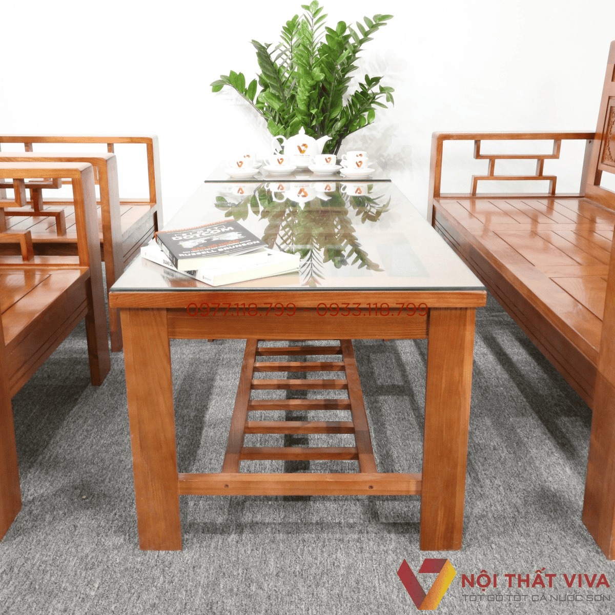 Top 4 sofa khung gỗ đẹp cho ph&ograve;ng kh&aacute;ch Tết & c&aacute;ch trang tr&iacute; sang trọng