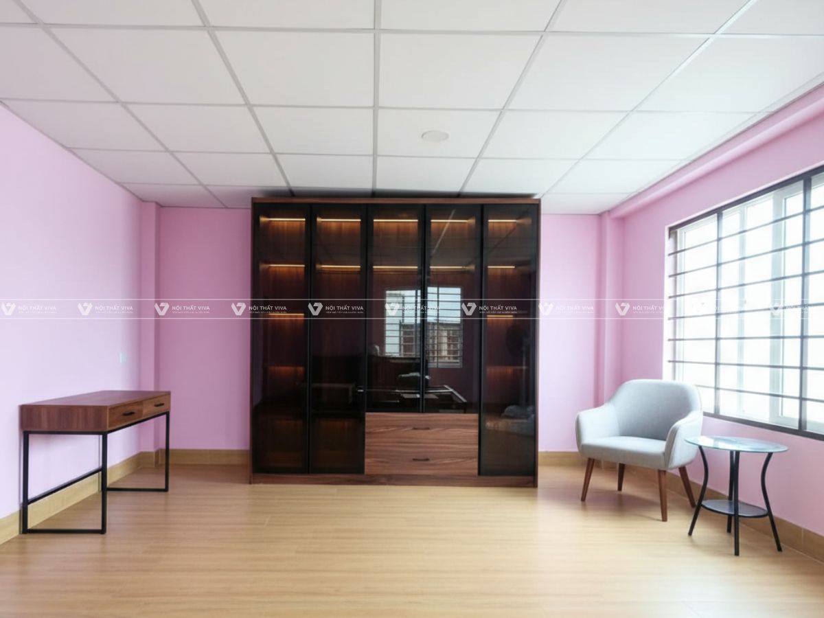 Top 45+ mẫu tủ quần áo nhôm kính đẹp, hiện đại, giá rẻ 
