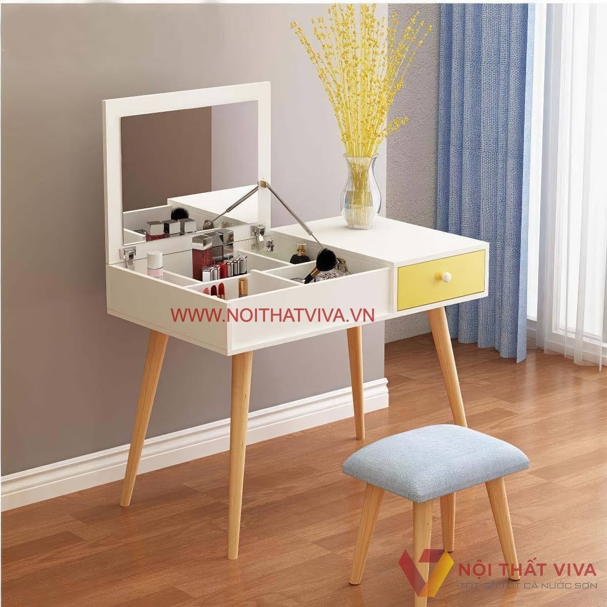 Top 5 bàn trang điểm thông minh, cao cấp bán chạy nhất Nội thất Viva Top 5 bàn trang điểm thông minh, cao cấp bán chạy nhất Nội thất Viva
