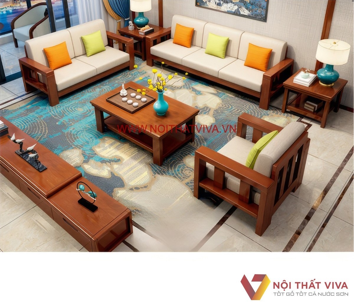 Top 6+ mẫu sofa ph&ograve;ng kh&aacute;ch đ&oacute;n Tết 2026 đẹp, sang trọng, dễ phối nội thất