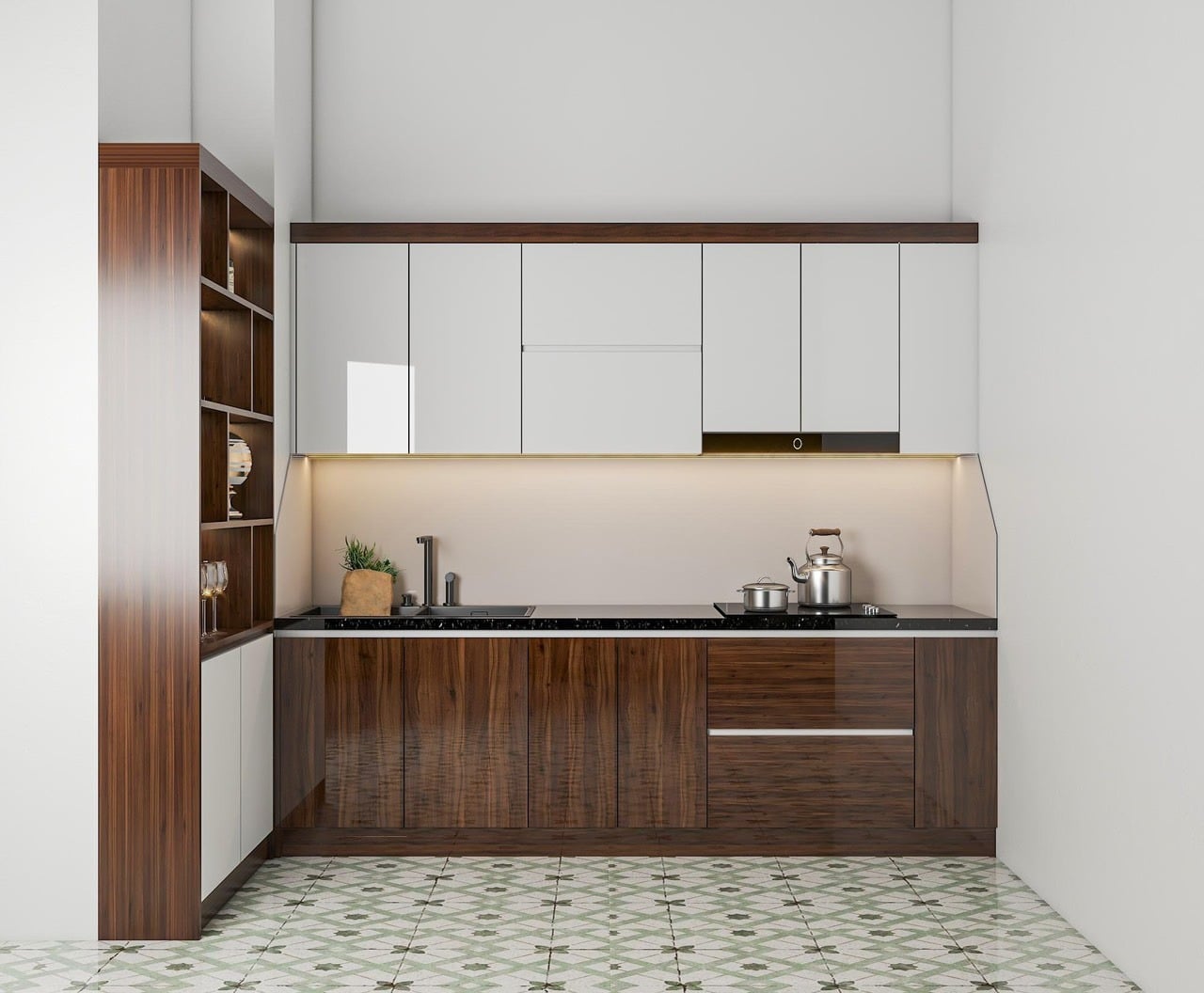 Top 5 mẫu tủ bếp cao cấp hiện đại đẹp nhất 2026, xu hướng mới