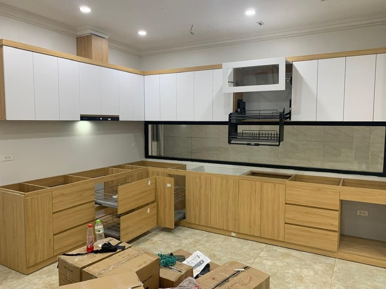 Top 5 mẫu tủ bếp cao cấp hiện đại đẹp nhất 2026, xu hướng mới