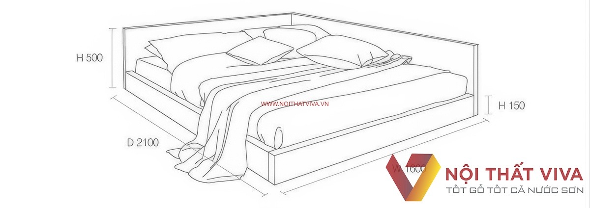 Top 6 mẫu giường ngủ hiện đại dẫn đầu xu hướng nội thất 2025