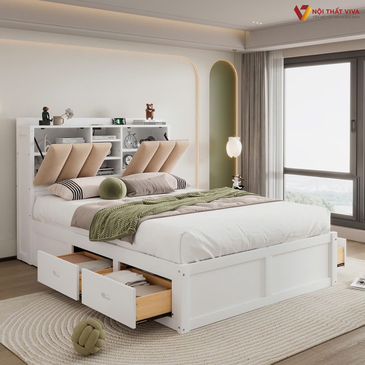 Top 6 mẫu giường ngủ hiện đại dẫn đầu xu hướng nội thất 2025