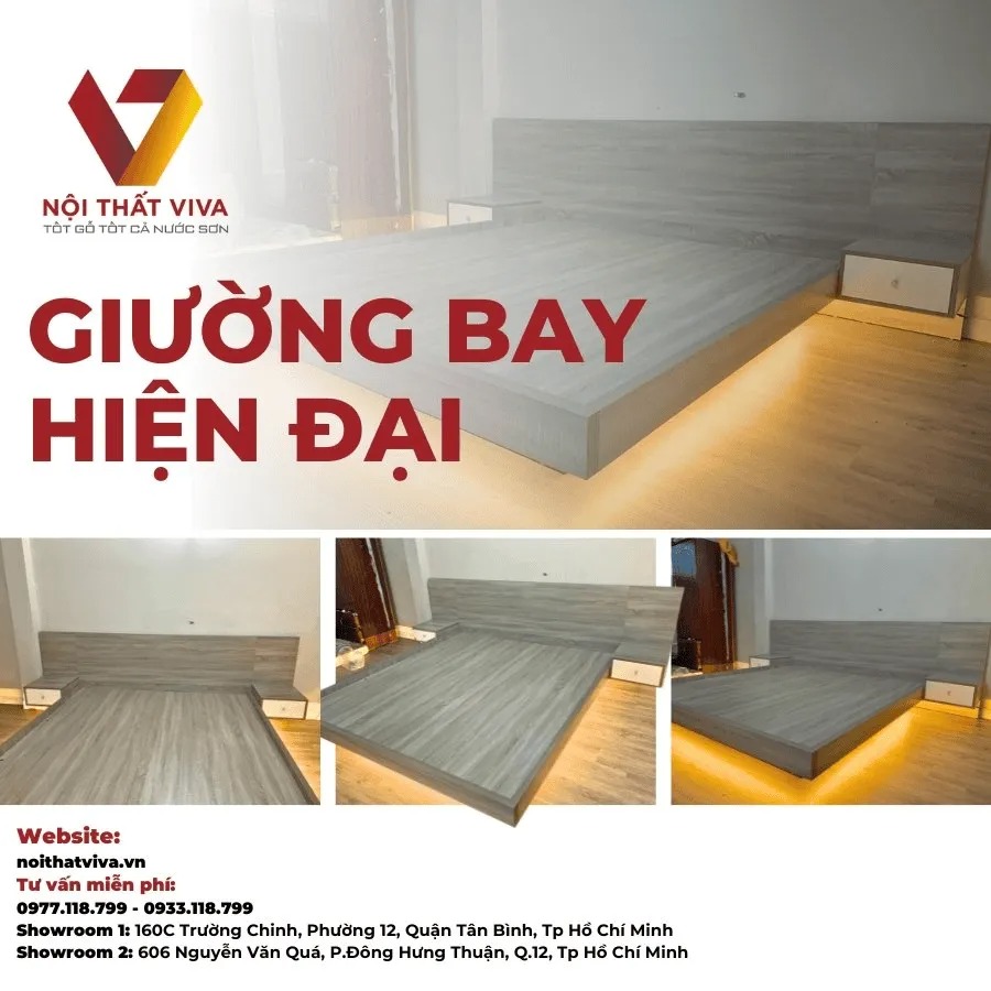 Top 6 mẫu giường ngủ hiện đại dẫn đầu xu hướng nội thất 2025