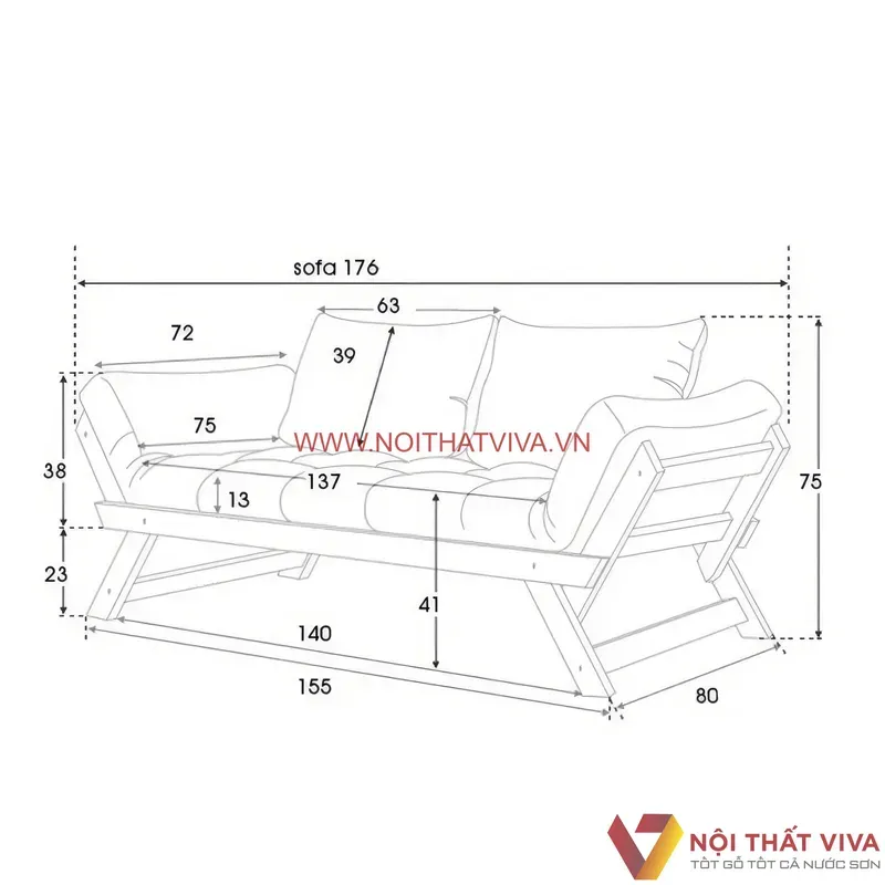 Top 9 mẫu ghế sofa giường thông minh được yêu thích nhất năm