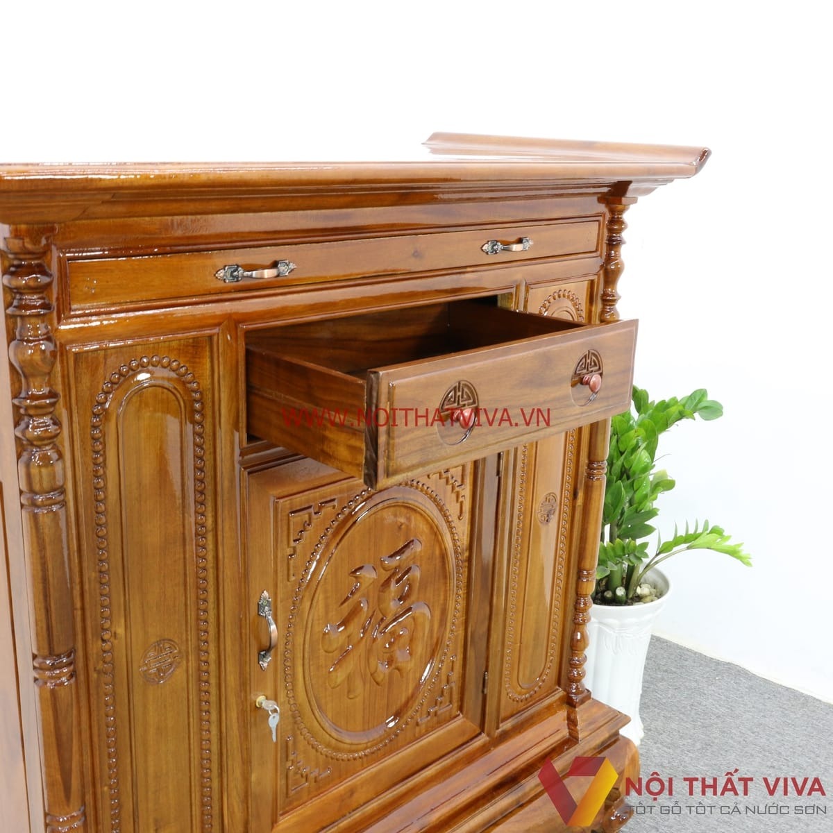  Top 7 mẫu tủ thờ Cần Thơ đẹp, hiện đại, chuẩn phong thủy gi&aacute; tốt 2026