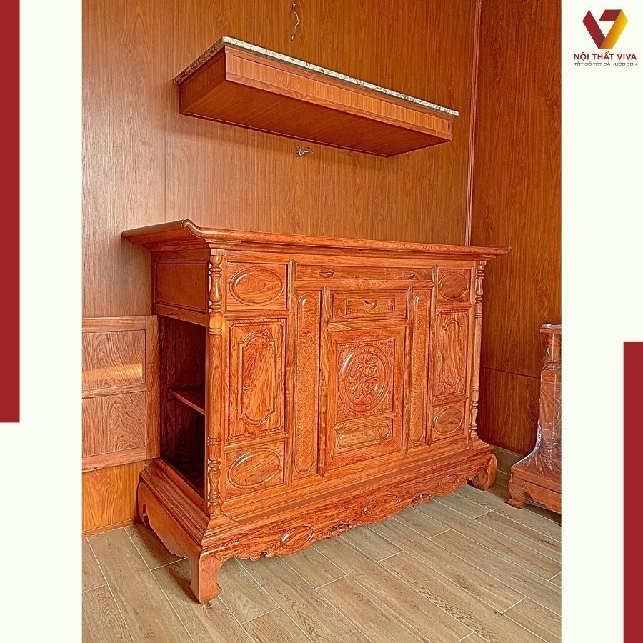  Top 7 mẫu tủ thờ Cần Thơ đẹp, hiện đại, chuẩn phong thủy gi&aacute; tốt 2026