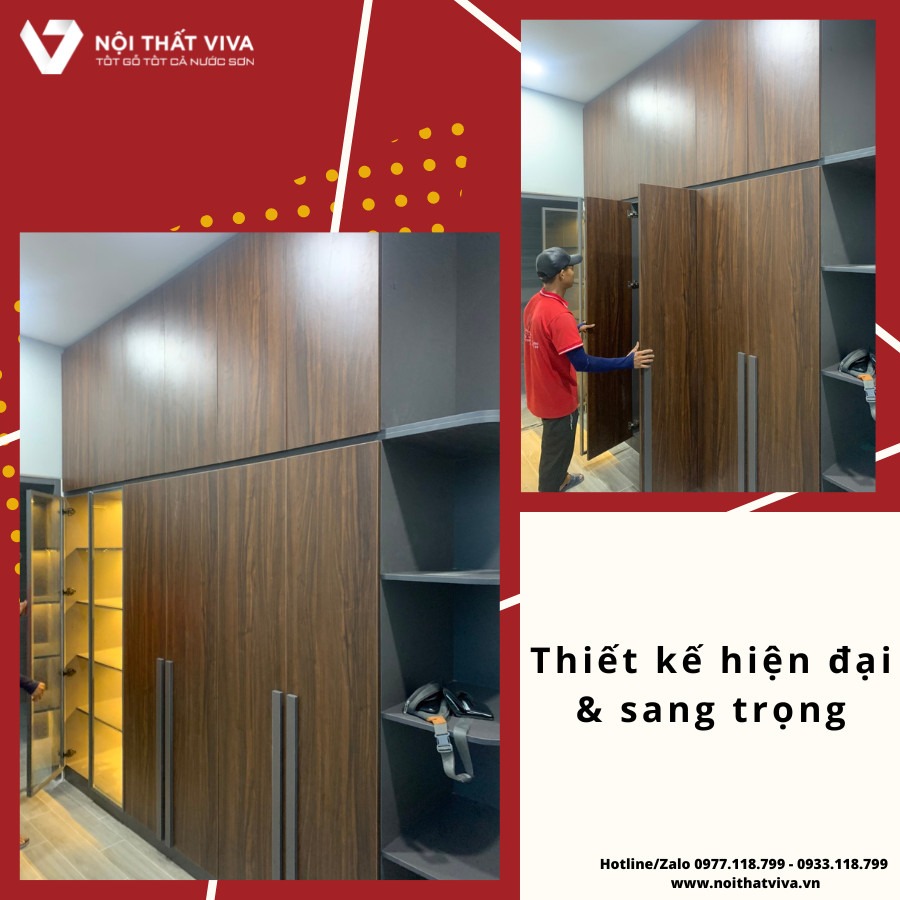 Top 7 mẫu tủ kịch trần thịnh hành, tinh tế từ thiết kế đến công năng