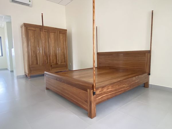 Top giường ngủ tủ quần áo giá rẻ gỗ tự nhiên dẫn đầu “ Bảng xếp hạng” tại Nội thất Viva