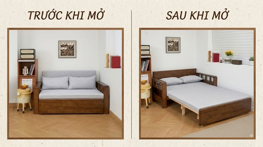 Top mẫu sofa giường Cần Thơ đẹp, gi&aacute; tốt, đặt theo y&ecirc;u cầu tại xưởng