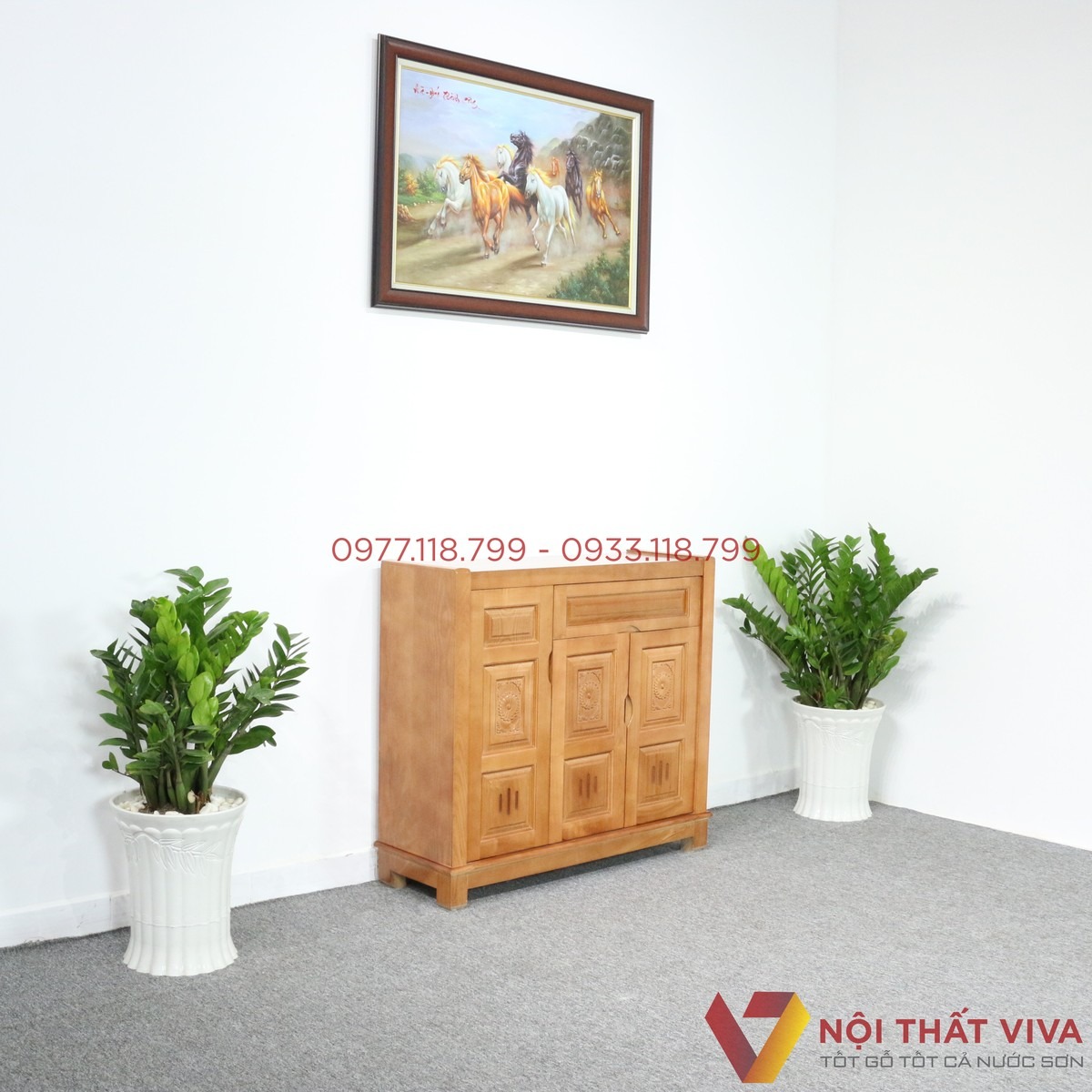  [TOP] Mẫu tủ giày gỗ sồi đẹp tại TPHCM, giá xưởng, chất lượng vượt trội