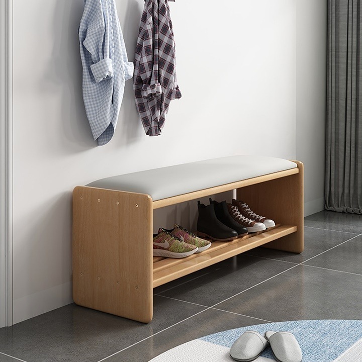 20+ mẫu tủ gi&agrave;y k&egrave;m ghế ngồi đẹp, hiện đại, đa năng tiết kiệm kh&ocirc;ng gian