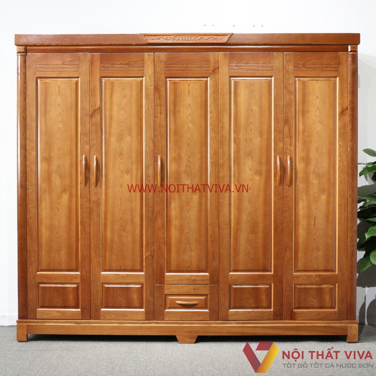 Tủ áo gỗ xoan đào, tủ áo sồi nga, tủ áo sồi mỹ | 5giay