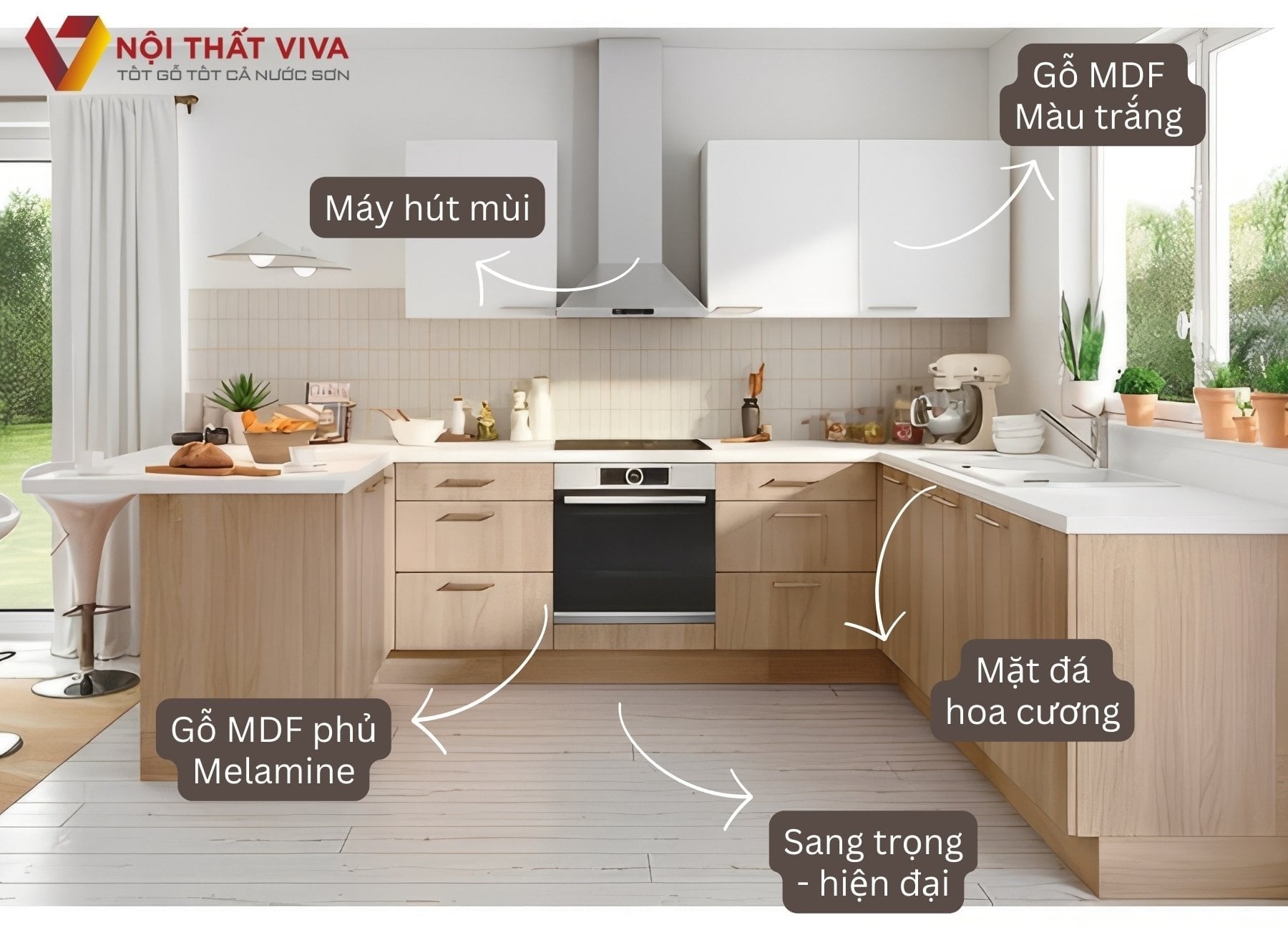 Tủ bếp acrylic hay melamine tốt hơn? So sánh chi tiết từ a–z Tủ bếp acrylic hay melamine tốt hơn? So sánh chi tiết từ a–z