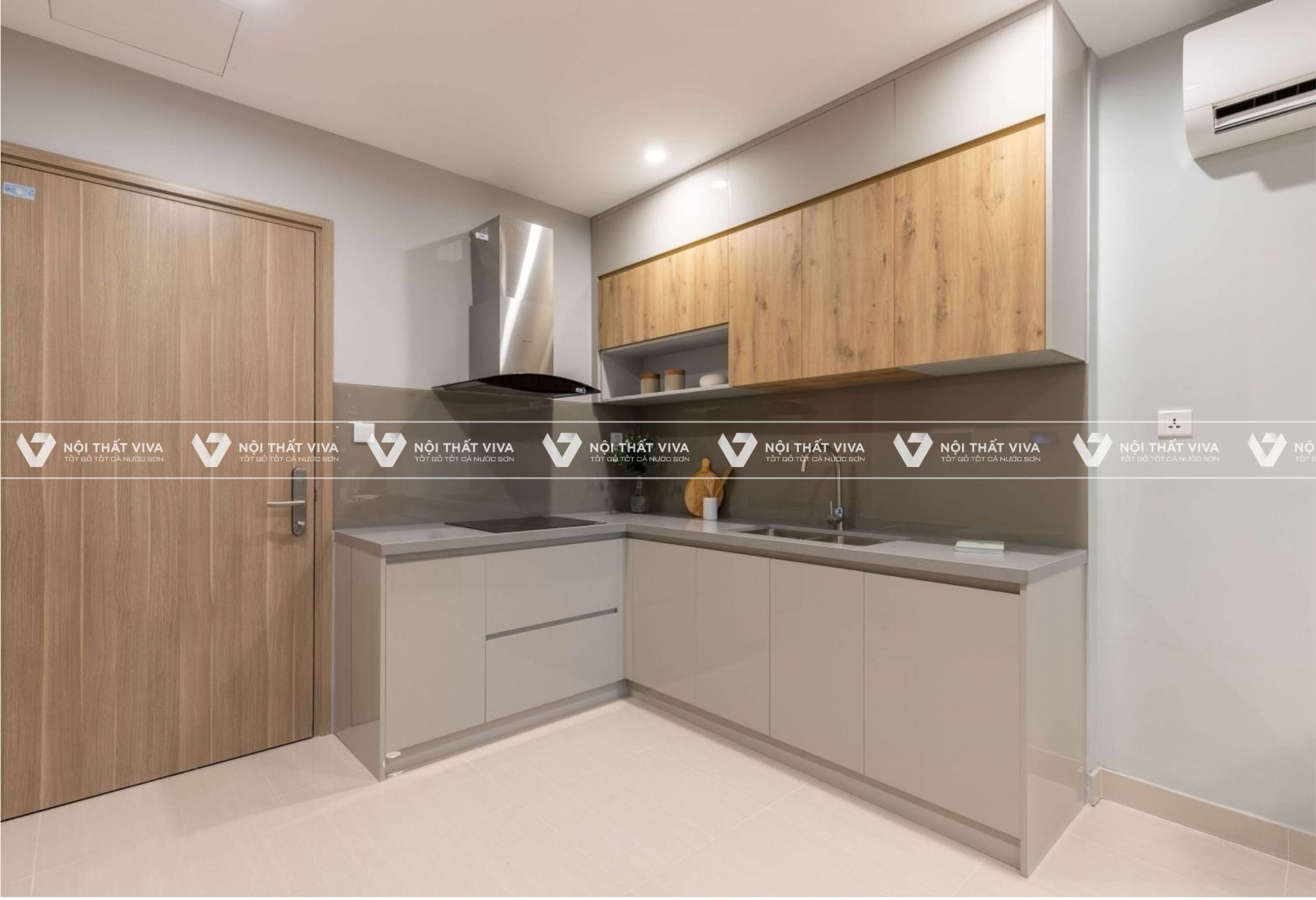 Tủ bếp gỗ công nghiệp Melamine là gì? Ưu điểm, cấu tạo và báo giá chi tiết Tủ bếp gỗ công nghiệp Melamine là gì? Ưu điểm, cấu tạo và báo giá chi tiết