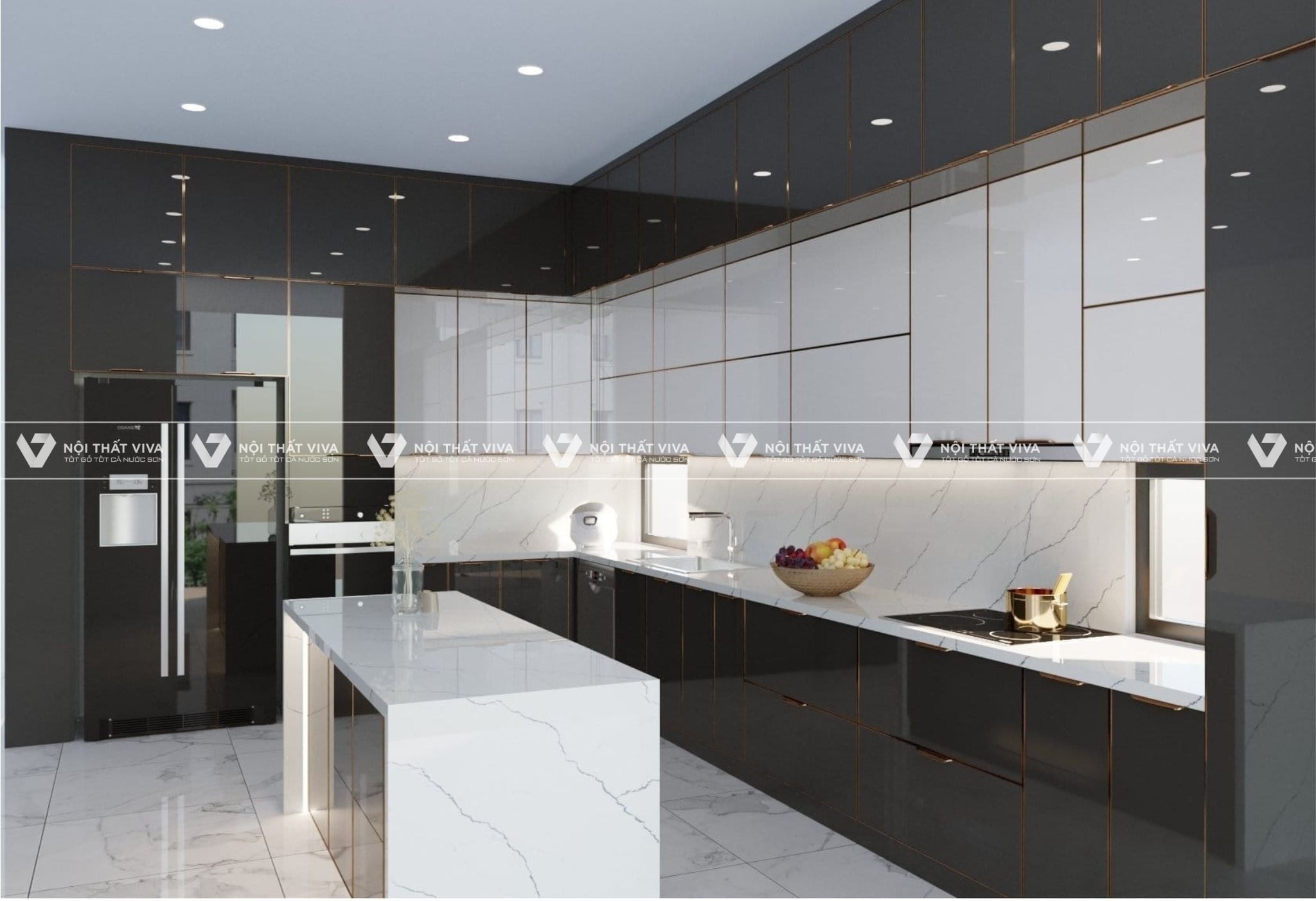 Tủ bếp picomat cánh phủ acrylic giá bao nhiêu? Những ưu nhược điểm khi dùng Tủ bếp picomat cánh phủ acrylic giá bao nhiêu? Những ưu nhược điểm khi dùng