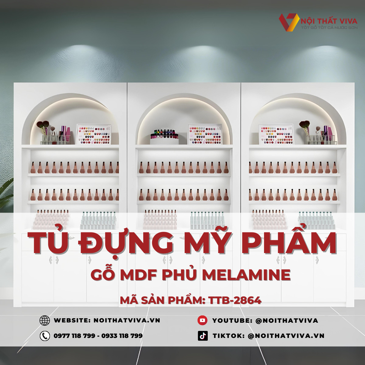 Tủ Gỗ Mini Đựng Mỹ Phẩm Thiết Kế Sang Trọng Hiện Đại Giá Rẻ Hợp Lí