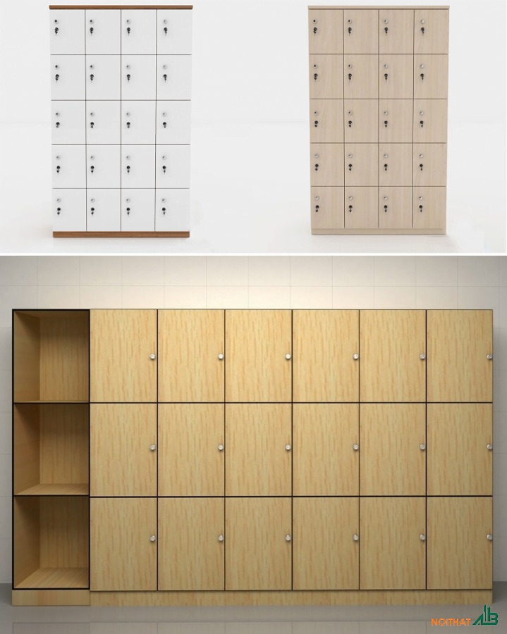 Tủ locker gi&aacute; rẻ Nội thất Viva cho văn ph&ograve;ng, trường học, nh&agrave; xưởng