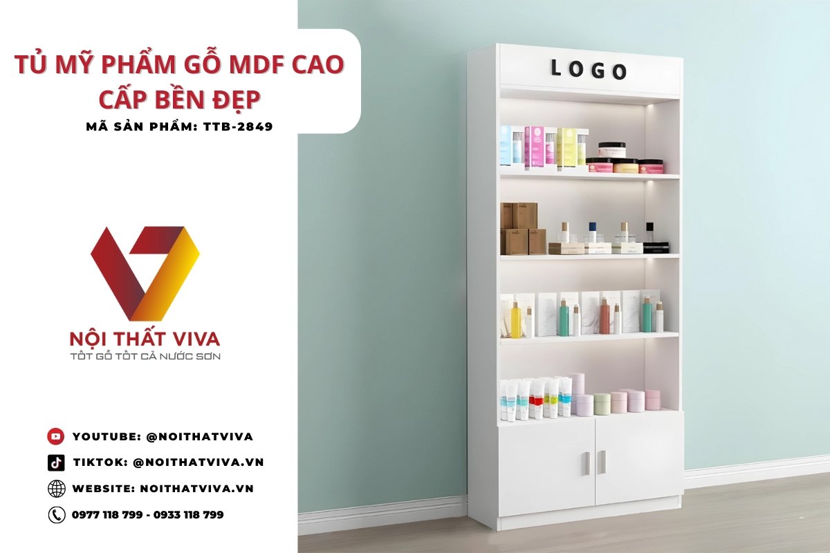 Tủ Mỹ Phẩm Gỗ MDF Cao Cấp Bền Đẹp Sang Trọng Giá Rẻ