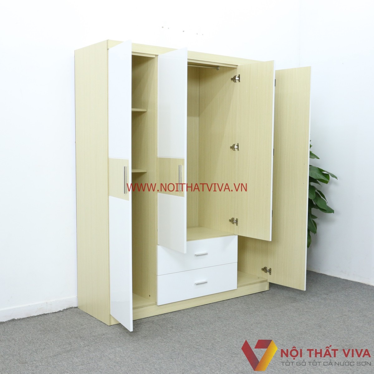 Tủ quần áo công nghiệp 1m6 - những điều bạn cần biết trước khi lựa chọn