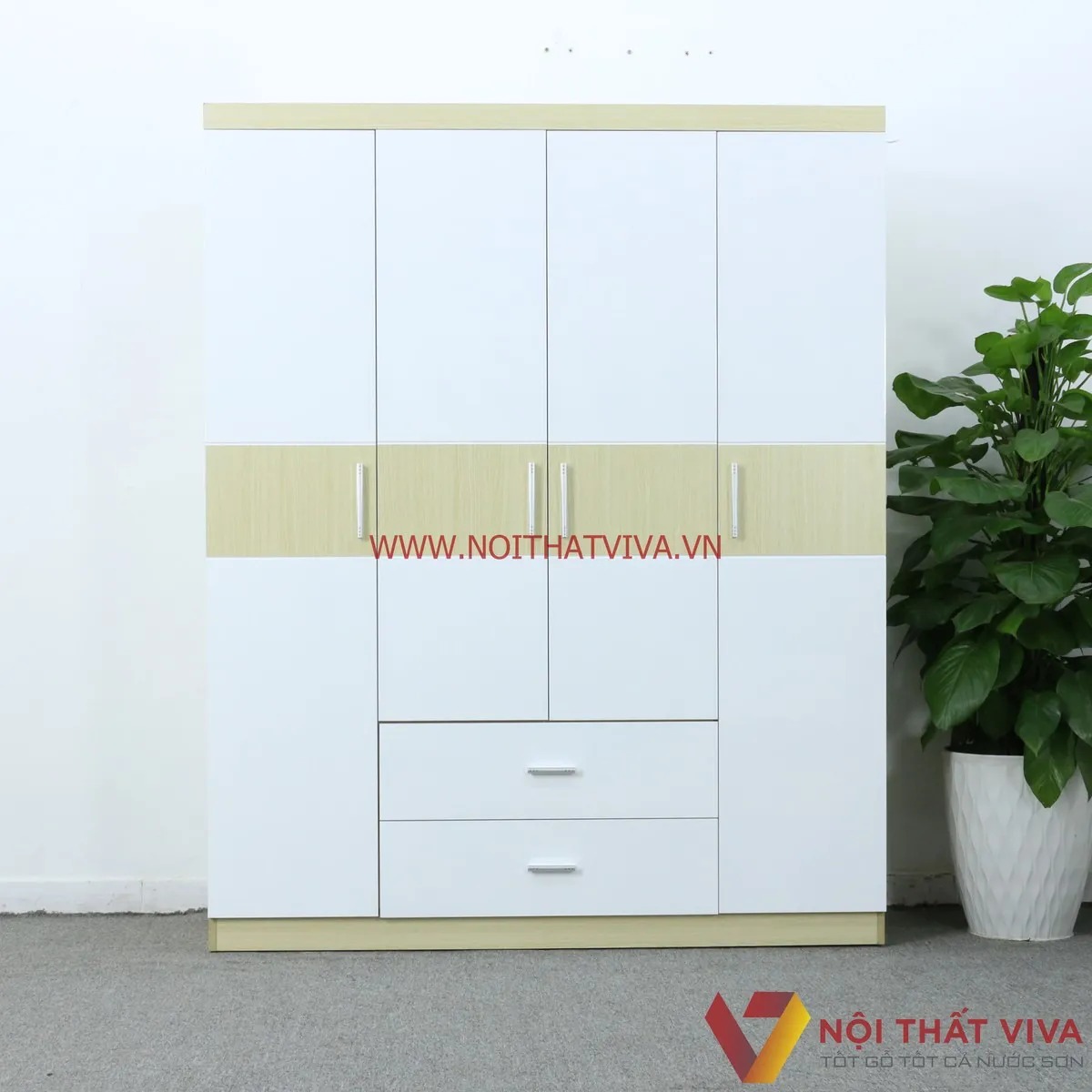 Tủ quần áo gỗ MDF lõi xanh An Cường có mấy loại? Báo giá mới nhất 2025
