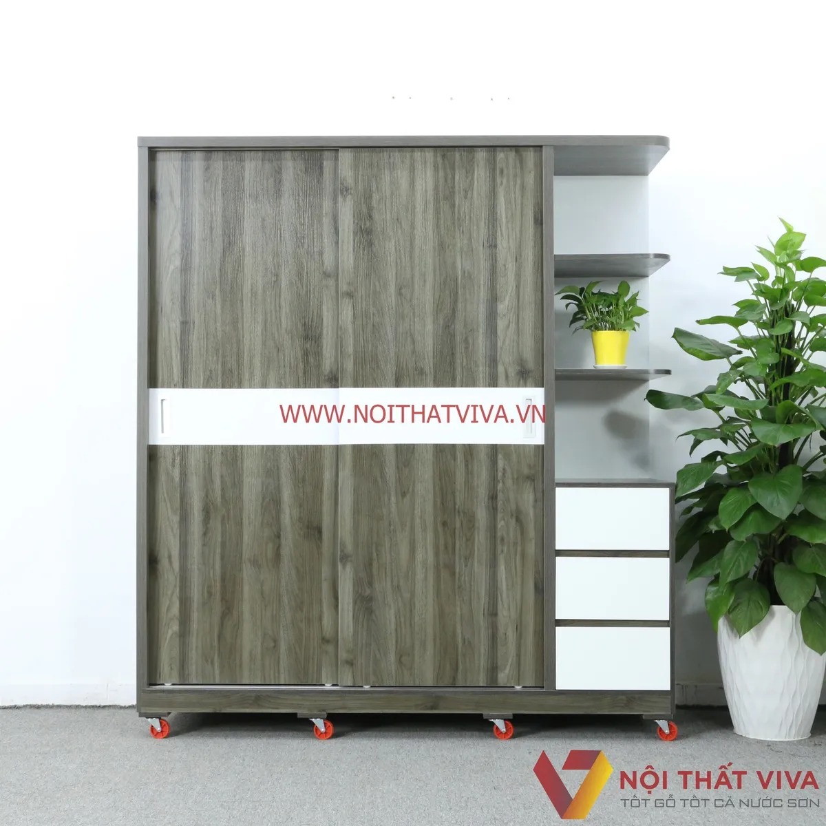 Tủ quần áo gỗ MDF lõi xanh An Cường có mấy loại? Báo giá mới nhất 2025