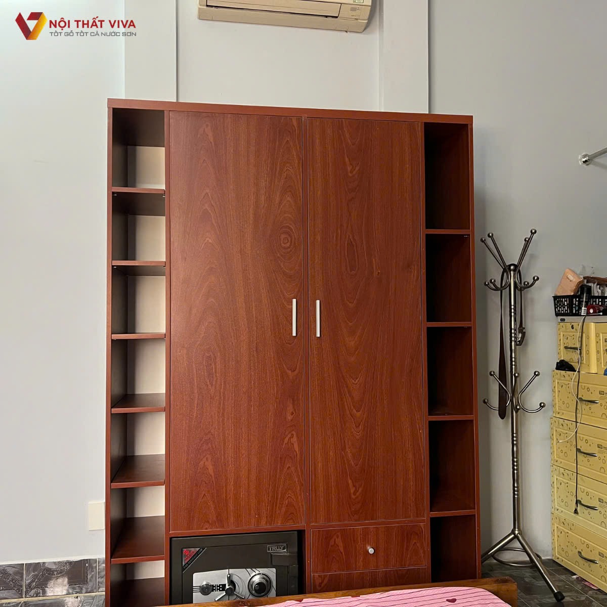 Tủ quần áo gỗ MDF lõi xanh An Cường có mấy loại? Báo giá mới nhất 2025