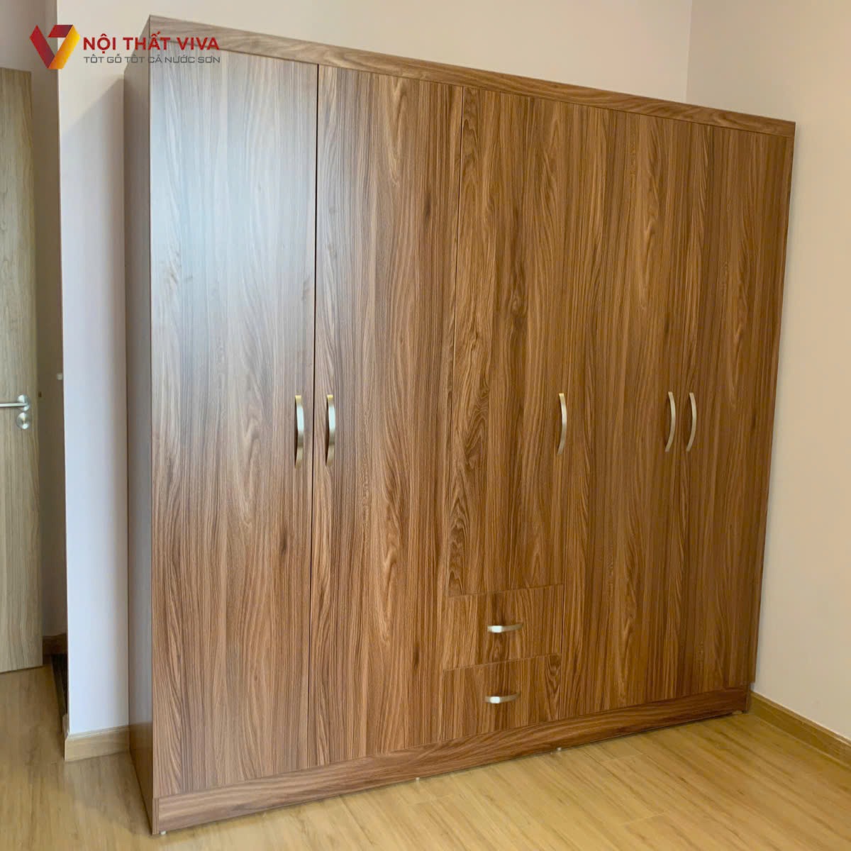 Tủ quần áo gỗ MDF lõi xanh An Cường có mấy loại? Báo giá mới nhất 2025