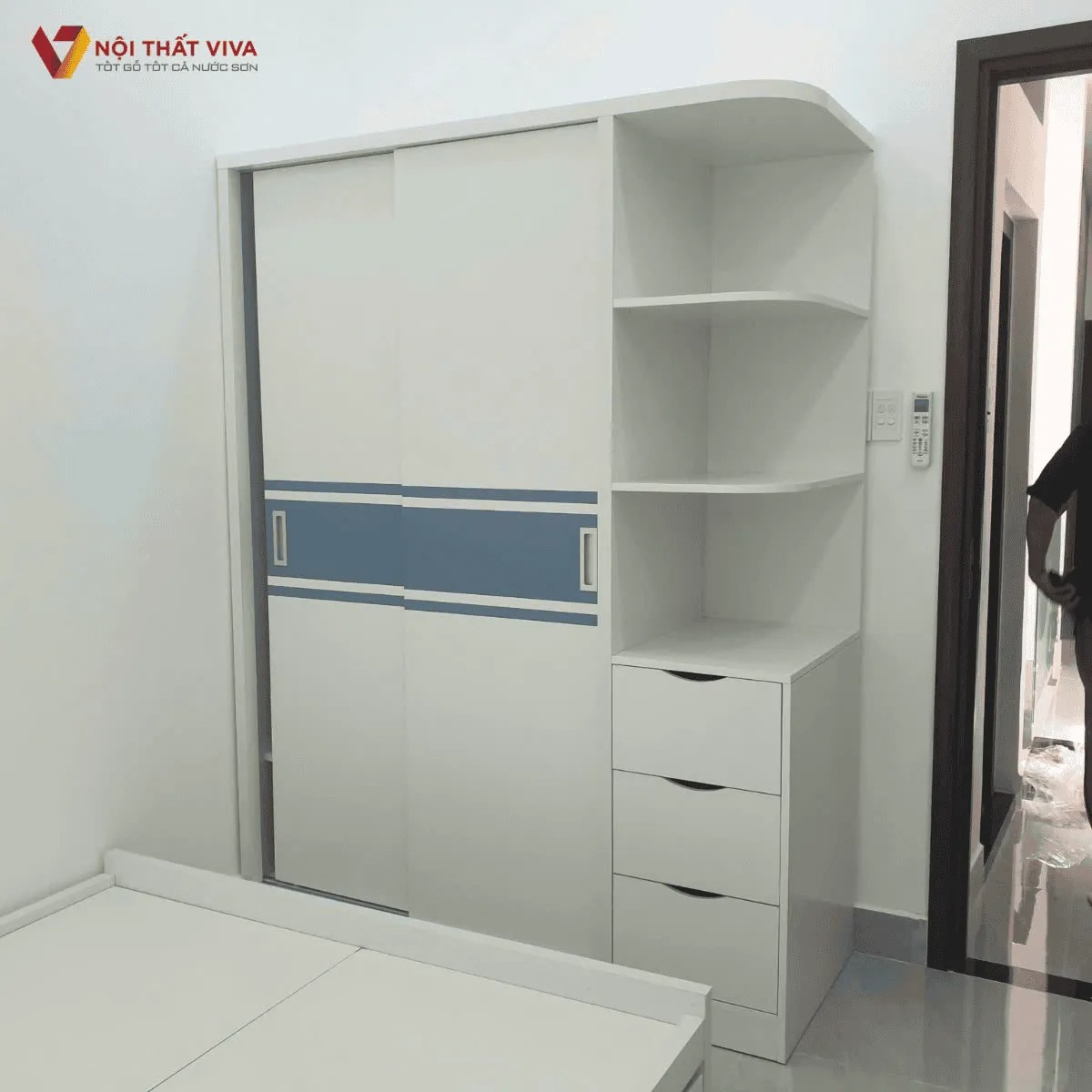 Tủ quần áo gỗ MDF lõi xanh An Cường có mấy loại? Báo giá mới nhất 2025