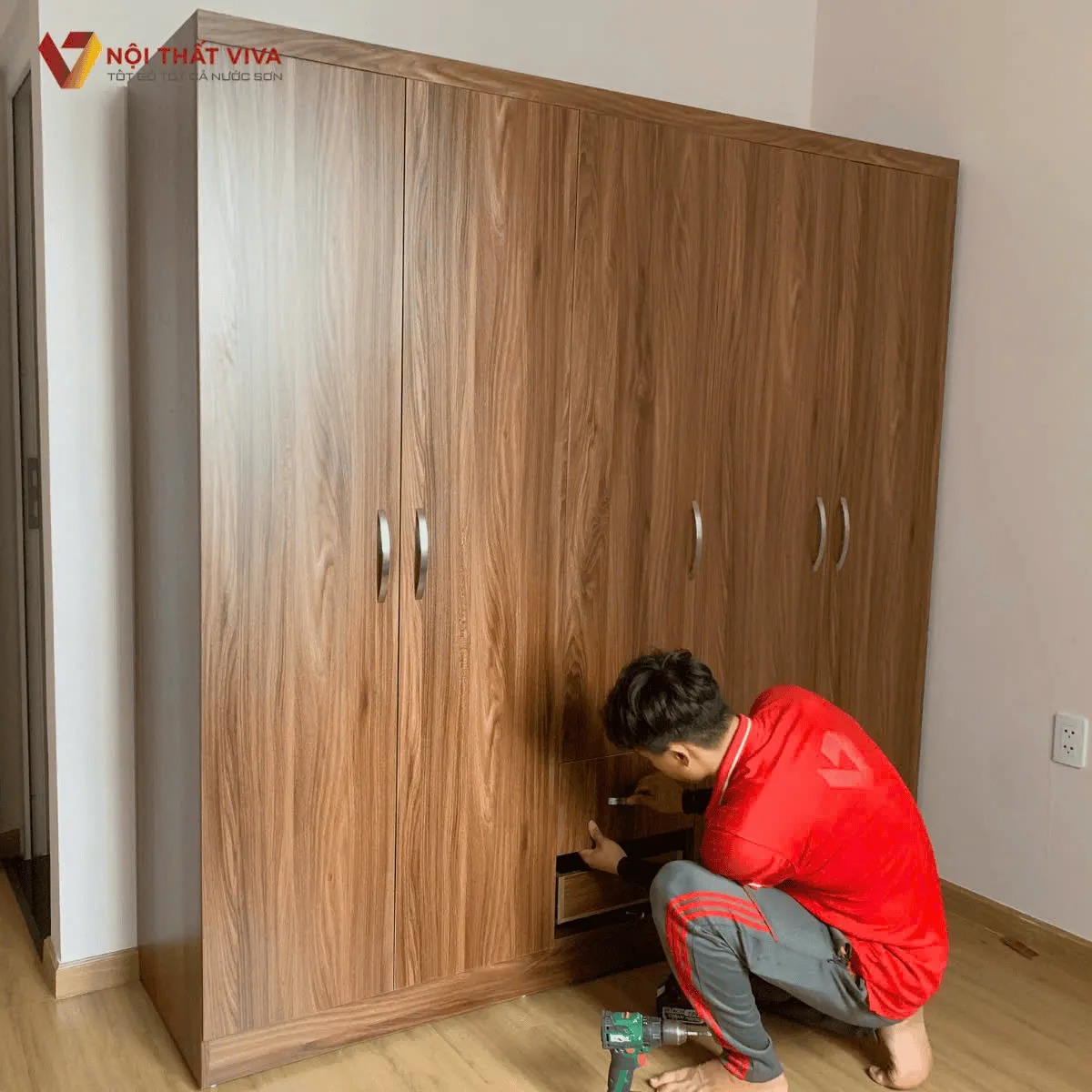 Tủ quần áo gỗ MDF lõi xanh An Cường có mấy loại? Báo giá mới nhất 2025