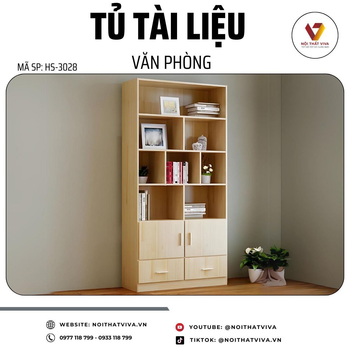 Tủ Văn Phòng Giá Rẻ Thiết Kế Nhiều Ngăn Tiện Dụng Sang Trọng